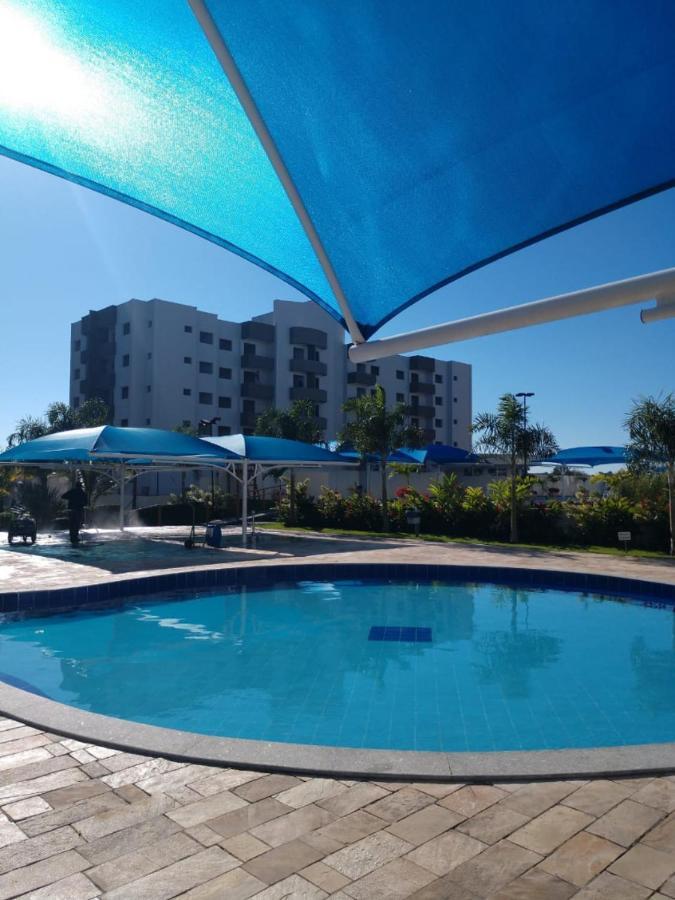 卡达斯诺瓦斯Lagoa Quente Flat Service公寓 外观 照片