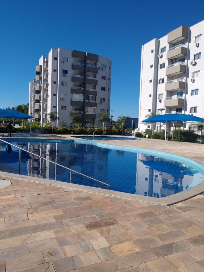 卡达斯诺瓦斯Lagoa Quente Flat Service公寓 外观 照片