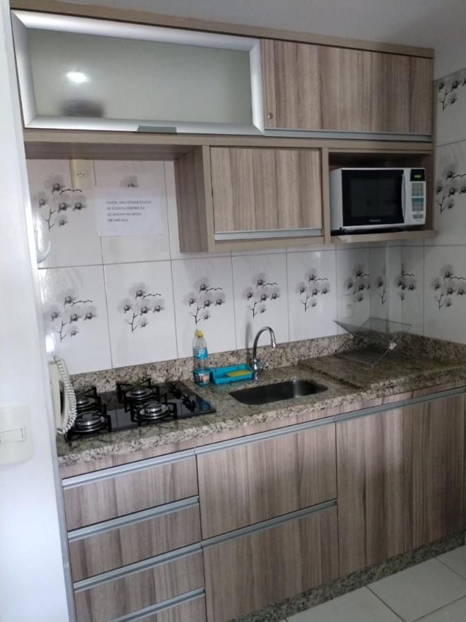 卡达斯诺瓦斯Lagoa Quente Flat Service公寓 外观 照片